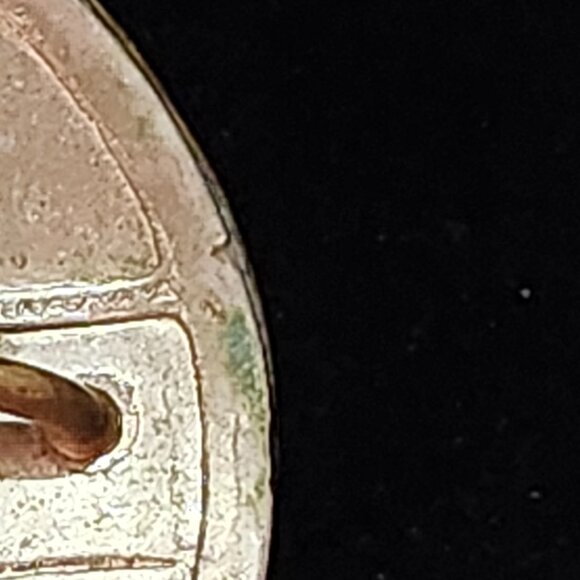 Tony Lama Bronze and German Silver Belt Buckle of a  Cowboy Roping A Calf - Picture 7 of 10